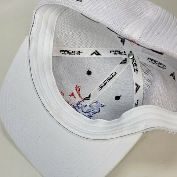 Soldiers-G We've Got Your Back Flexfit Fitted Hat Cap American Flag Gray White - Picture 8 of 8